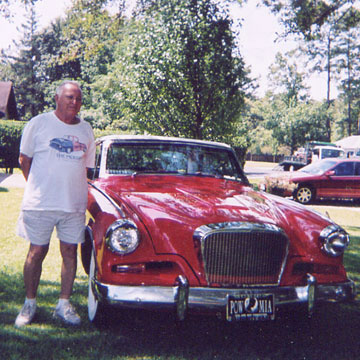 Photo of Bob Ricemans's restored 1962 Studebaker